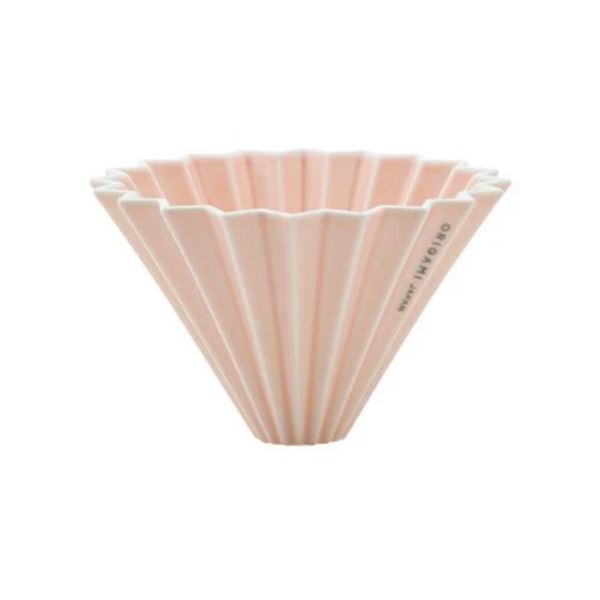 Origami ceramic Dripper M Mat Pink