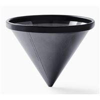 Able Coffee Kone Black Titanium Stainless Steel Coffee Filter Able Coffee Kone Black Titanium Stainless Steel Coffee Filter