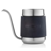 Barista & Co Shorty Pour Over Jug Silver 600ml Barista & Co Shorty Pour Over Jug Silver 600ml