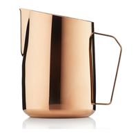 Barista & Co Dial In Milk Pitcher 600ml Rose Brass