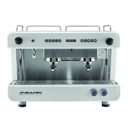 CONTI CC202 D 2 Group Espresso Machine White