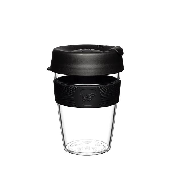 KeepCup Clear BLACK 340ml