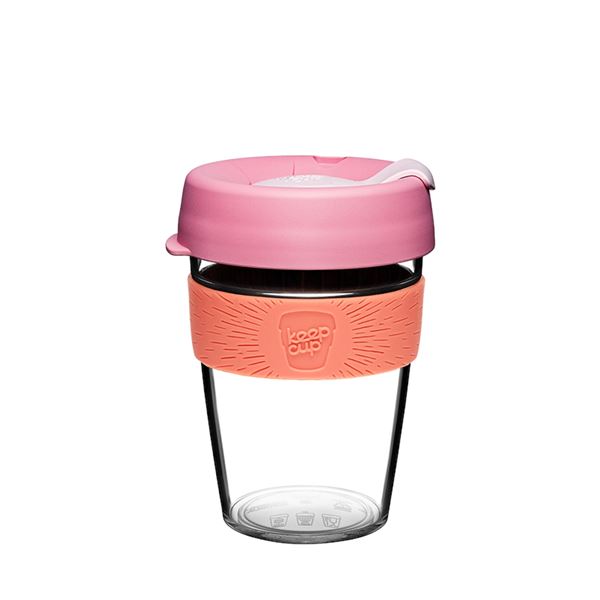 KeepCup Clear TANGERINE 340ml