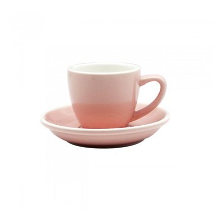 Epic Cup+Saucer 70ml Pink 6 pcs
