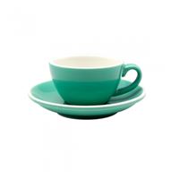 Epic Cup+Saucer 180ml Green 6 pcs