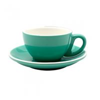 Epic Cup+Saucer 230ml Green 6 pcs