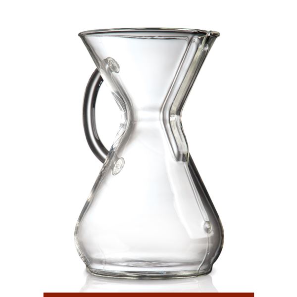 Chemex Coffee Maker Glass Handle 8-Cup