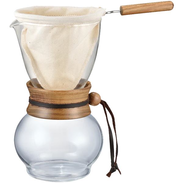 Hario Drip Pot Woodneck 3 Cup 480ml