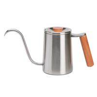 Tiamo Coffee Pot with Wood Handle 600ml