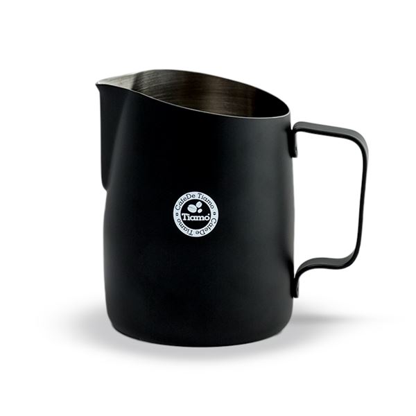 Tiamo Milk Pitcher Black 450ml