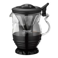Tiamo Coffee Set Black 350ml Tiamo Coffee Set Black 350ml