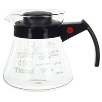 Tiamo Glass server 450ml Black Tiamo Glass server 450ml Black