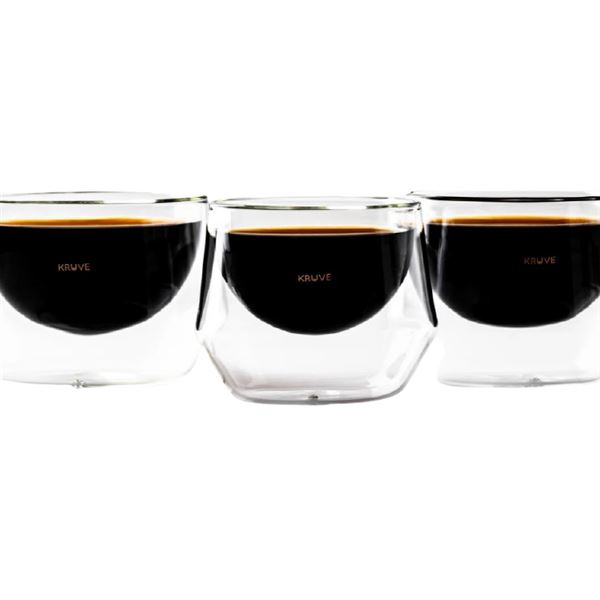 Kruve Imagine Milk Glass for Cappuccino 200ml 2 pcs