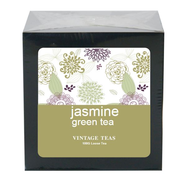Vintage Teas Loose Grean Tea Jasmine 100g