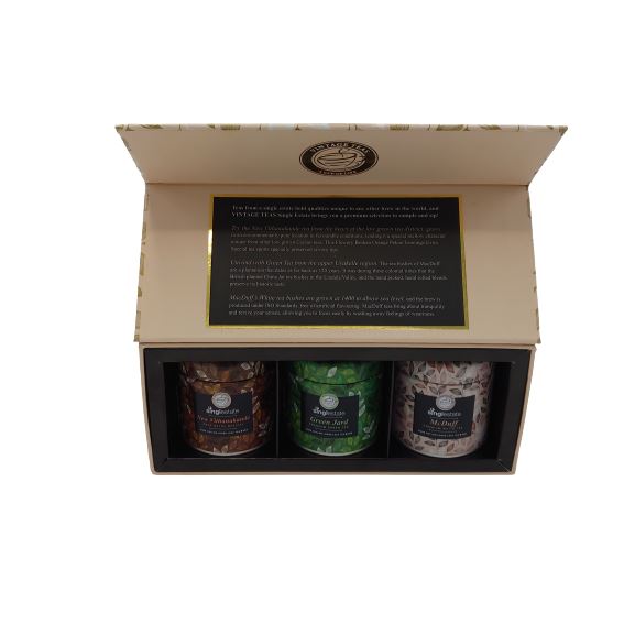 Vintage Teas Display Carton Loose Singleestate Tea Mix 3x30 g