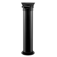 Studio Barista Tall Floor Knockbox Black