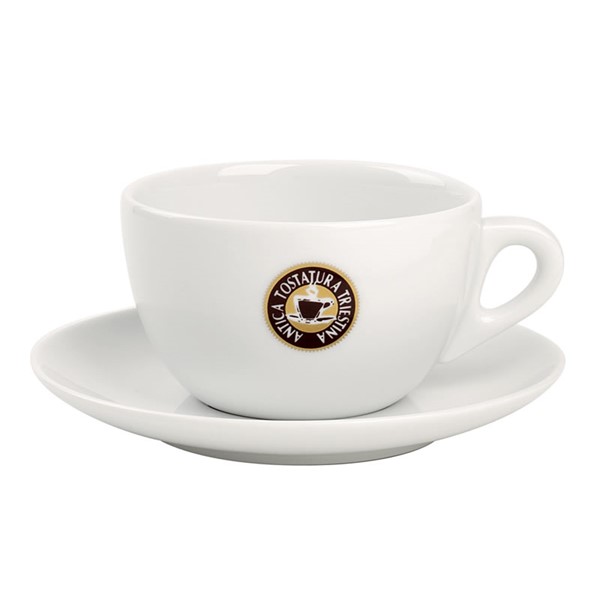 ATT Café Coffee Cup and Saucer Latte