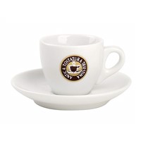 ATT Café Coffee Cup and Saucer Espresso