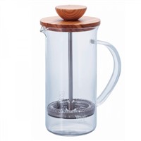 CD Hario Tea Press Olive Wood 2 Cup