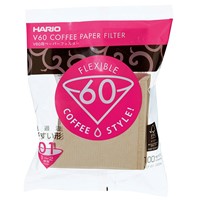 Hario Misarashi brown paper filters V60-01 100 pcs Hario Misarashi brown paper filters V60-01 100 pcs