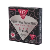 Hario Paper Filters V60-02 Dripper 40 pcs Hario Paper Filters V60-02 Dripper 40 pcs