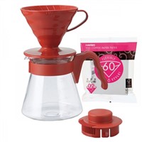 Hario Pour Over Kit V60-02 Red