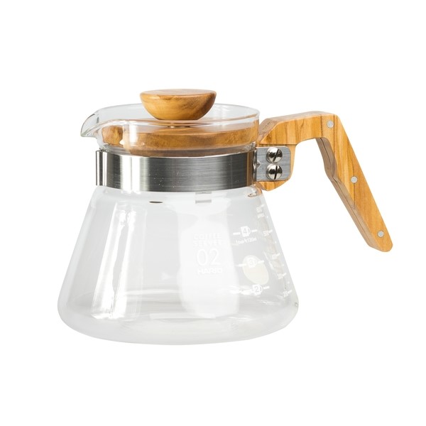 Hario Coffee Server Olive Wood 600ml