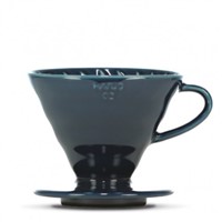 Hario Ceramic Dripper V60-02 Indigo Blue + 40 filters