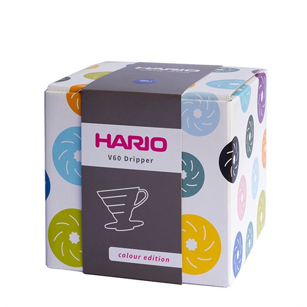 Hario Ceramic Dripper V60-02 Light Blue + 40 paper filters