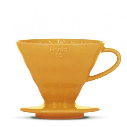 Hario Ceramic Dripper V60-02 Orange + 40 filters