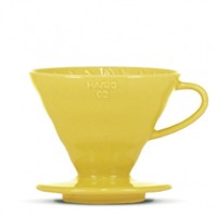 Hario Ceramic Dripper V60-02 Yellow + 40 filters