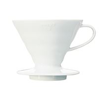 Hario Ceramic Coffee Dripper V60-02 White Hario Ceramic Coffee Dripper V60-02 White