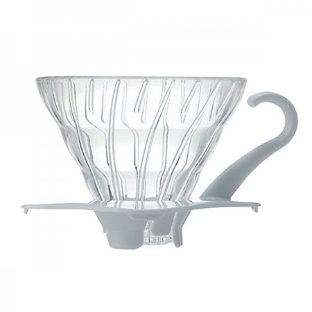 Hario Glass Dripper V60-01 White