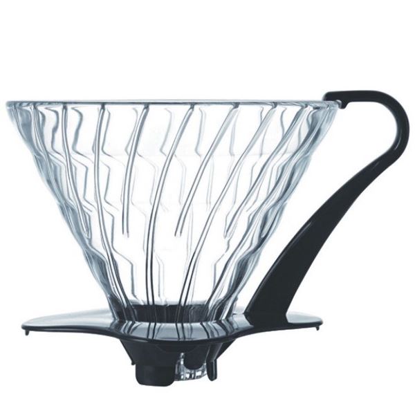 Hario Glass Dripper V60-03 Black