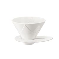 Hario One Pour Dripper Mugen V60-02 White Hario One Pour Dripper Mugen V60-02 White