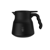 Hario Insulated Stainless Steel Server PLUS Black 600ml