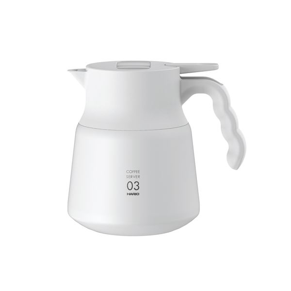 Hario Insulated Stainless Steel Server PLUS White 800ml